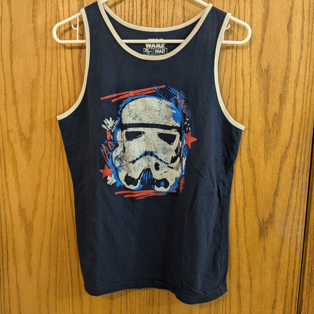 Boys XXL Star Wars Stromtrooper Tank Top Americana